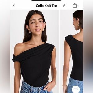 Reformation Cello knit top